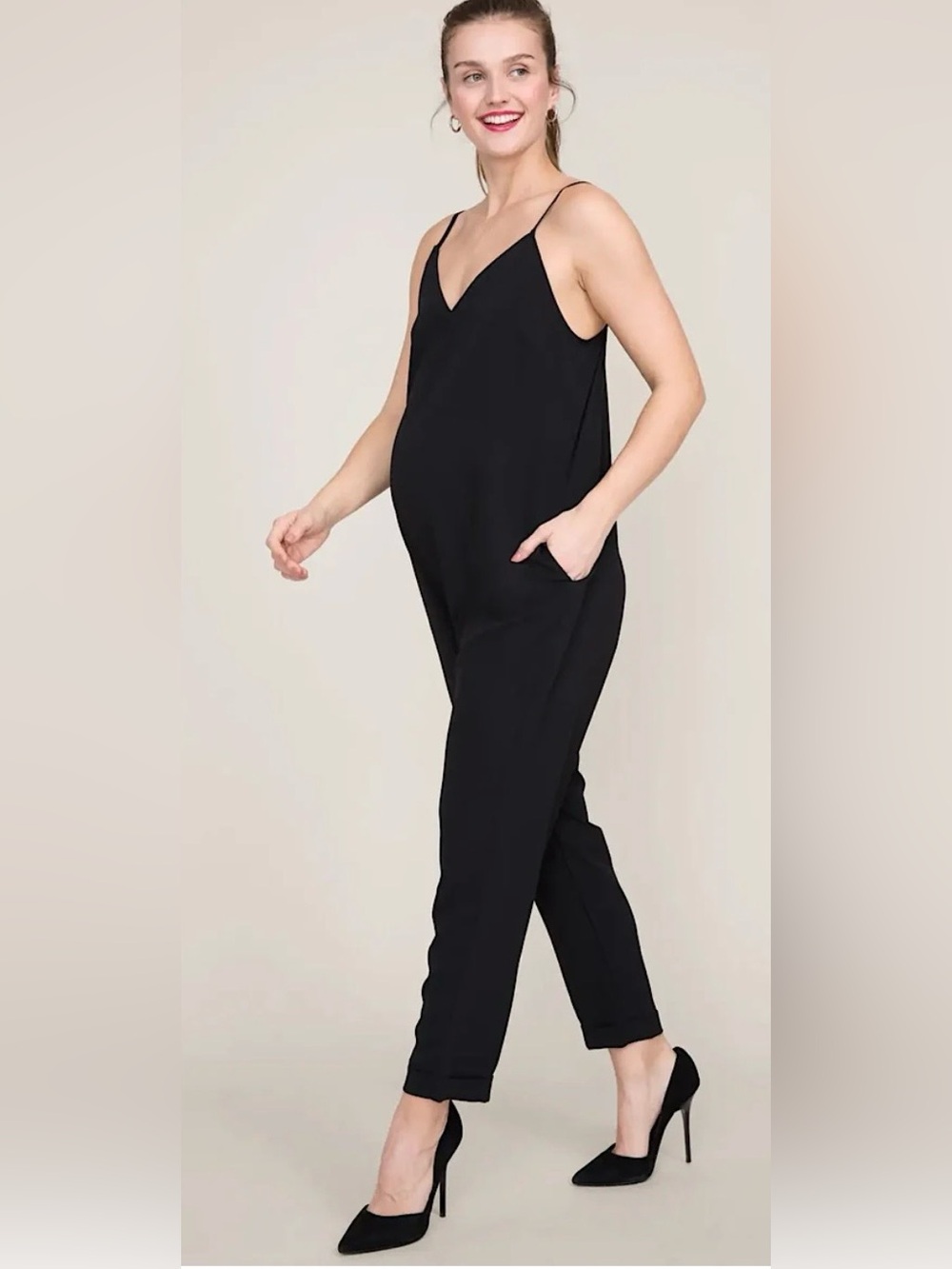 Hatch maternity Georgie Jumpsuit size 3
